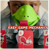 Funy Chameleon Lizard Toy Mask Game