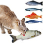 Plush Cat Toy Catnip Fish
